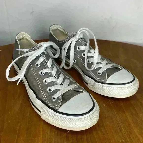 Converse All Star Chuck Taylor Gray Mems Size 5 Womens Size 7 - Picture 1 of 8